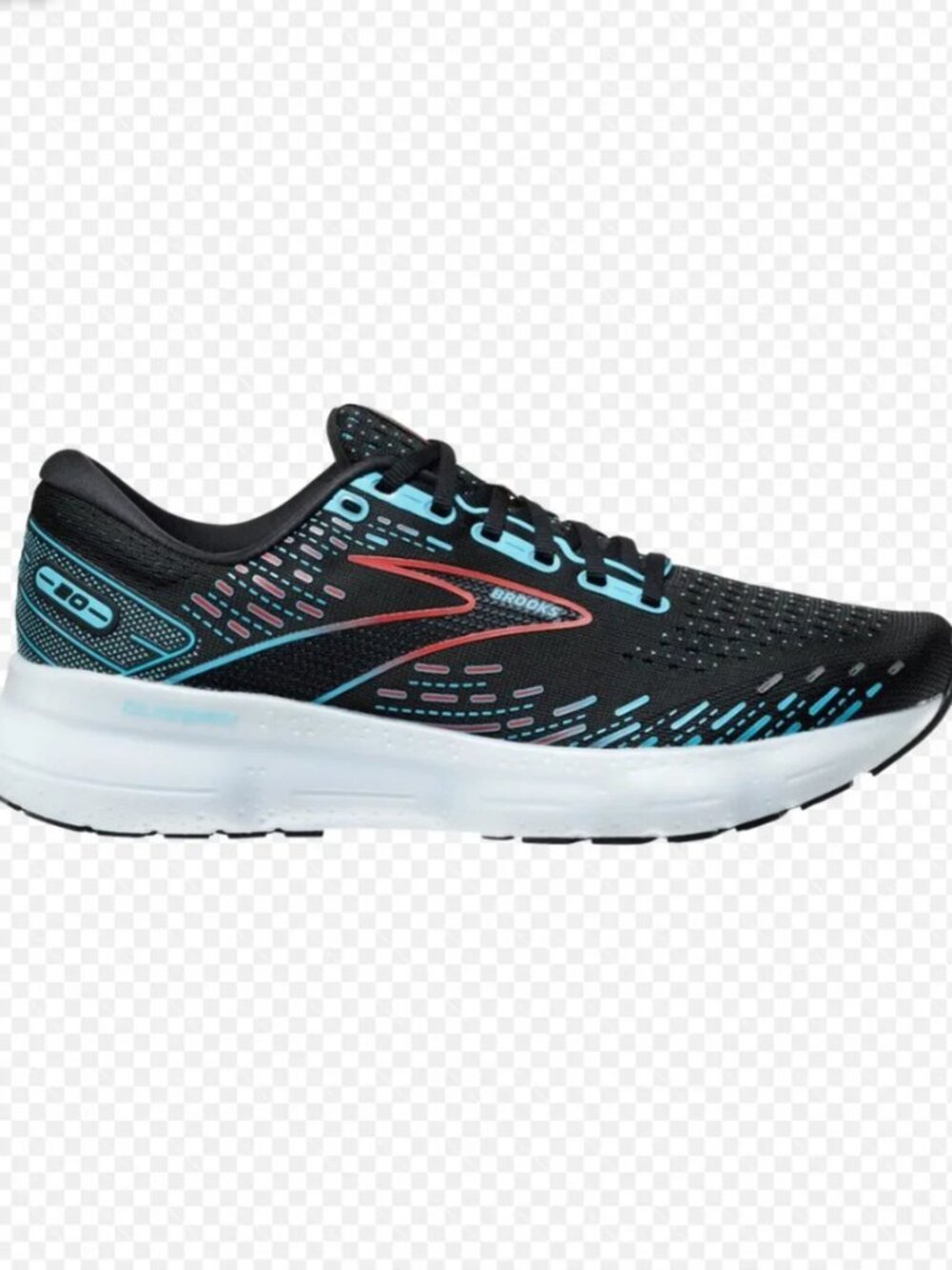 NEW Brooks Adrenaline GTS 20 Black Turquoise Red Mens size 11 US Medium 45 EUR